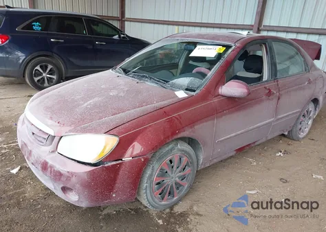 2006 Kia Spectra Ex/Lx/Sx z USA, uszkodzony, nr VIN KNAFE121065354892